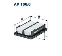 Filtro aria per HONDA HR-V JAZZ