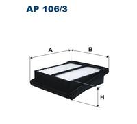 Filtro aria per HONDA JAZZ