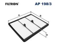 Filtro aria FILTRON AP 198/3