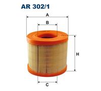 Filtro aria per ISUZU OPEL VAUXHALL CAMPO D-MAX KB MONTEREY TROOPER