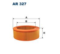 Filtro aria per MERCEDES-BENZ 123