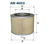 Filtro aria per MERCEDES-BENZ ACTROS ATEGO AXOR ECONIC