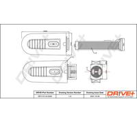 Filtro Aria Per MERCEDES-BENZ Drve DP1110.10.0249