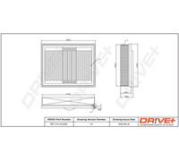 Filtro Aria Per MERCEDES-BENZ Drve+ DP1110.10.0354