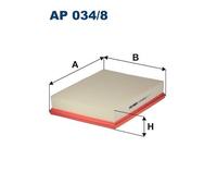 Filtro aria per MERCEDES-BENZ NISSAN RENAULT ALASKAN CLASSE X NAVARA NP300