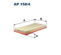 Filtron Filtro aria AP 158/4 - Cartuccia per Mercedes-Benz Sprinter 2.2 (2018-2021)