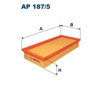 FILTRON AP 187/5 Filtro aria
