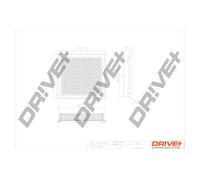Filtro Aria Per NISSAN Drve+ DP1110.10.0050