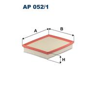 Filtro aria per OPEL VAUXHALL ASTRA