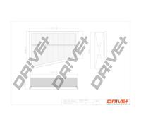 Filtro Aria Per RENAULT Drve+ DP1110.10.0110