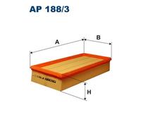 Filtro aria per SAAB 9-3