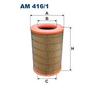 Filtro aria per SCANIA 4 - series G P R T