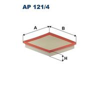 Filtro aria per SUBARU FORESTER IMPREZA OUTBACK XV