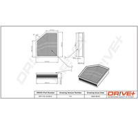 Filtro Aria Per VOLVO Drve+ DP1110.10.0612