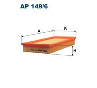 Filtro aria per VW GOLF GOLF PLUS POLO TOURAN