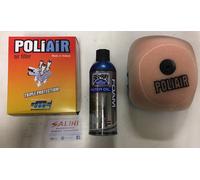 Filtro aria PoliAir PA2377 KTM 125 EXC 2012/2016 - Olio Filtro Spray BelRay