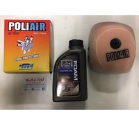 Filtro aria PoliAir PA2377 KTM 125 SX 2011/2015 - Olio Filtro Liquido BelRay