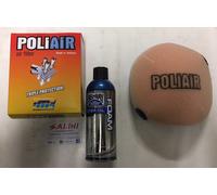 Filtro aria PoliAir PA2451 KTM 250 EXC 2017 - Olio Filtro BelRay Spray