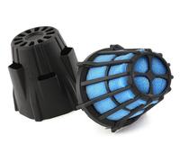 Filtro Dell'Aria POLINI Air Box (Con Coperchio Plastica) Dritto Ø46mm per Moto