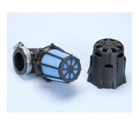 Polini Filtro aria Air Box 203.0095 Small 90° Ø32 mm per Dell'Orto PHBG con coperchio plastica