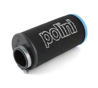 Filtro Aria Polini “Evolution 2”, diritto, Imbocco 35mm per Carburatori PHBG