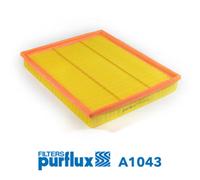 Filtro aria PURFLUX A1043 per OPEL ZAFIRA 2.0 DTI 16V (F75)