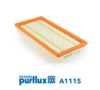 PURFLUX filtro aria A1115 cartuccia 321x151x39 mm