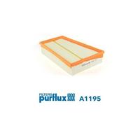 Purflux Filtro aria A1195 - Cartuccia per Renault Grand Scénic II, Megane II