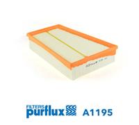 Purflux Filtro aria A1195 - Cartuccia per Renault Grand Scénic II, Megane II