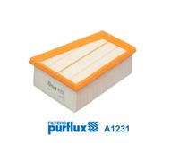 Filtro aria PURFLUX A1231 per RENAULT CLIO 1.4 16V (B/CB0P)