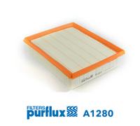PURFLUX A1280 Filtro aria motore Cartuccia filtro Compatibilità con RENAULT Laguna 3 BT0/1 Laguna 3 Grandtour KT0/1 LAGUNA Coupé DT0/1 Latitude Sedan