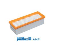 PURFLUX filtro aria A1471 cartuccia 261x97x71 mm