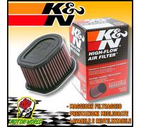 FILTRO ARIA RACING SPORTIVO LAVABILE K&N per KAWASAKI Z800 Z 800 2013 2014