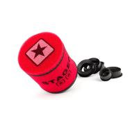 FILTRO ARIA STAGE 6 DOUBLE LAYER ROSSO Piccolo Tondo IMBOCCO 55 mm CON RIDUZIONI