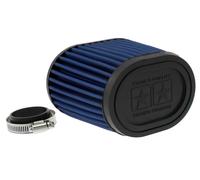 Filtro aria racing Stage6 DRAG RACE Airbox blu 44/49 mm connettore