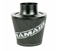 Filtro aria Ramair JS-109-BK 102mm base in alluminio grande nero collo univer...