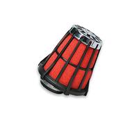 FILTRO ARIA RED FILTER E5 CON Ø 32 PER CARBURATORI PHBG 15÷21 - MIKUNI CON GABBIA NERA PORTACHIAVI AER OMAGGIO