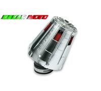 FILTRO ARIA RED FILTER E5 CON Ø 41 CARBURATORI PHVB CON CUFFIA CROMATA malossi