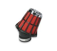 Filtro aria Red Filter E5 con gabbia nera Ø 38 per carburatori PHVA / PHBN