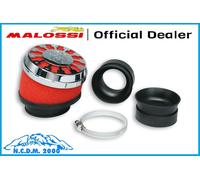 Filtro aria RED FILTER MALOSSI E13 Ø 42 / 50 / 60 inclinato 25° per carburatori