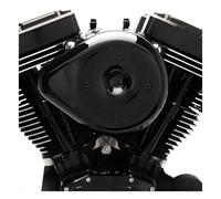 Filtro aria S&S teardrop stealth a goccia nero 18-up softail 17-up touring 17-up