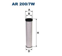 Filtro aria FILTRON AR 200/7W
