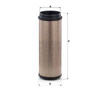 Filtro aria secondaria MANN-FILTER CF 21 160/1