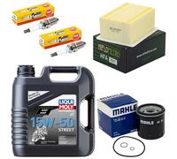 Filtro Aria Servizio Set 4L Olio Candele per BMW R 1150 GS R1150 1999-04