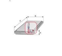 Filtro aria SOFIMA S 5830 A per ALFA ROMEO 75 (162_) 2 1985-1992