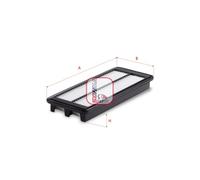 Filtro aria SOFIMA S3D24A