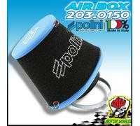 FILTRO ARIA SPORT APERTO AIR BOX POLINI BIG EVO DM 48 PER CARBURATORE PWK 28 30