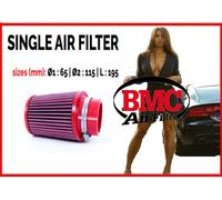 FILTRO ARIA CONO BMC 65 mm ASPIRAZIONE DIRETTA CONICO IMBOCCO INCLINATO 12°