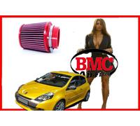 Filtro aria sportivo a cono BMC per RENAULT Clio III RS 200 CV tuning conico