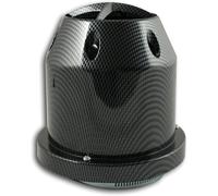 FILTRO ARIA SPORTIVO A CONO UNIVERSALE CARBONIO ASPIRAZIONE PER AUTO 70mm SOUND